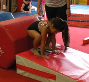 Hoppin Tot gymnast